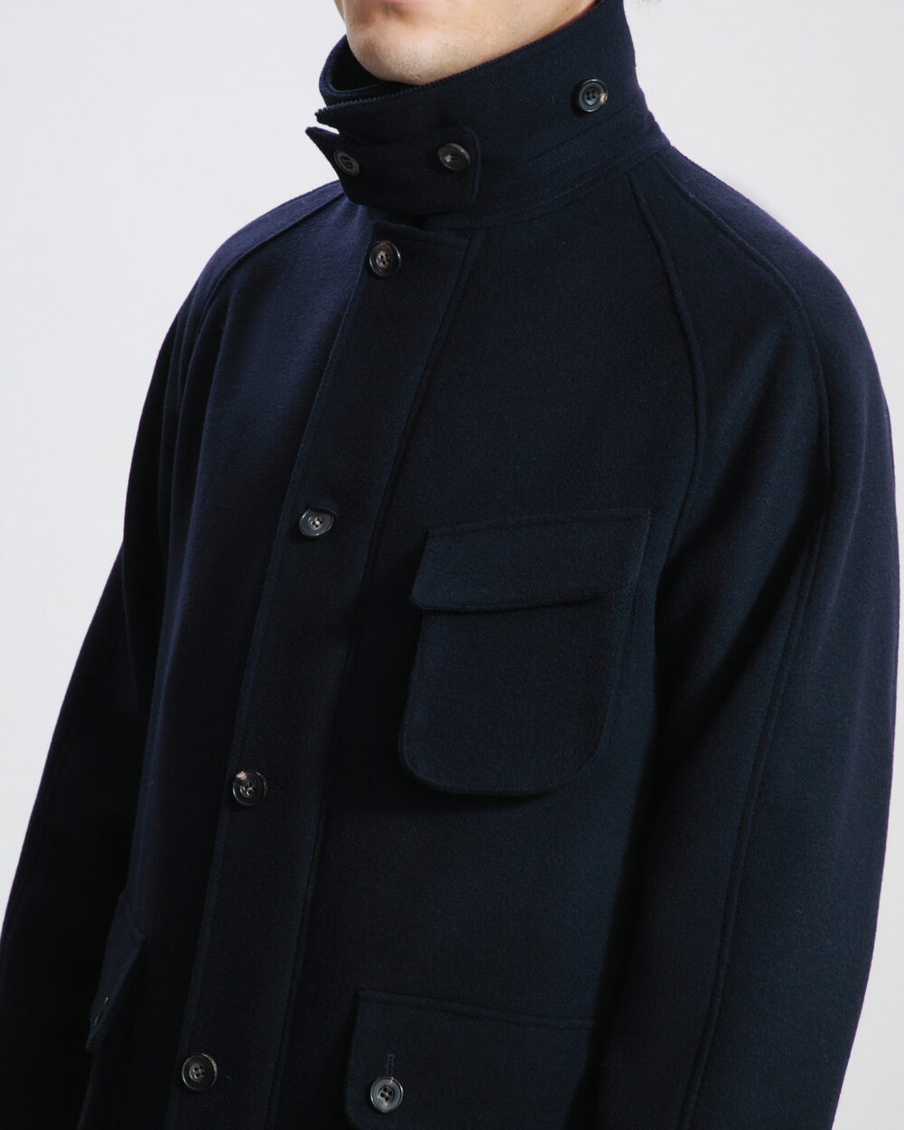 Veste Demi-Chasse / Drap Laine & cachemire