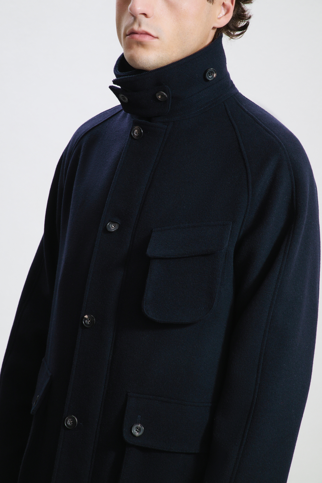 Veste Demi-Chasse / Drap Laine & cachemire