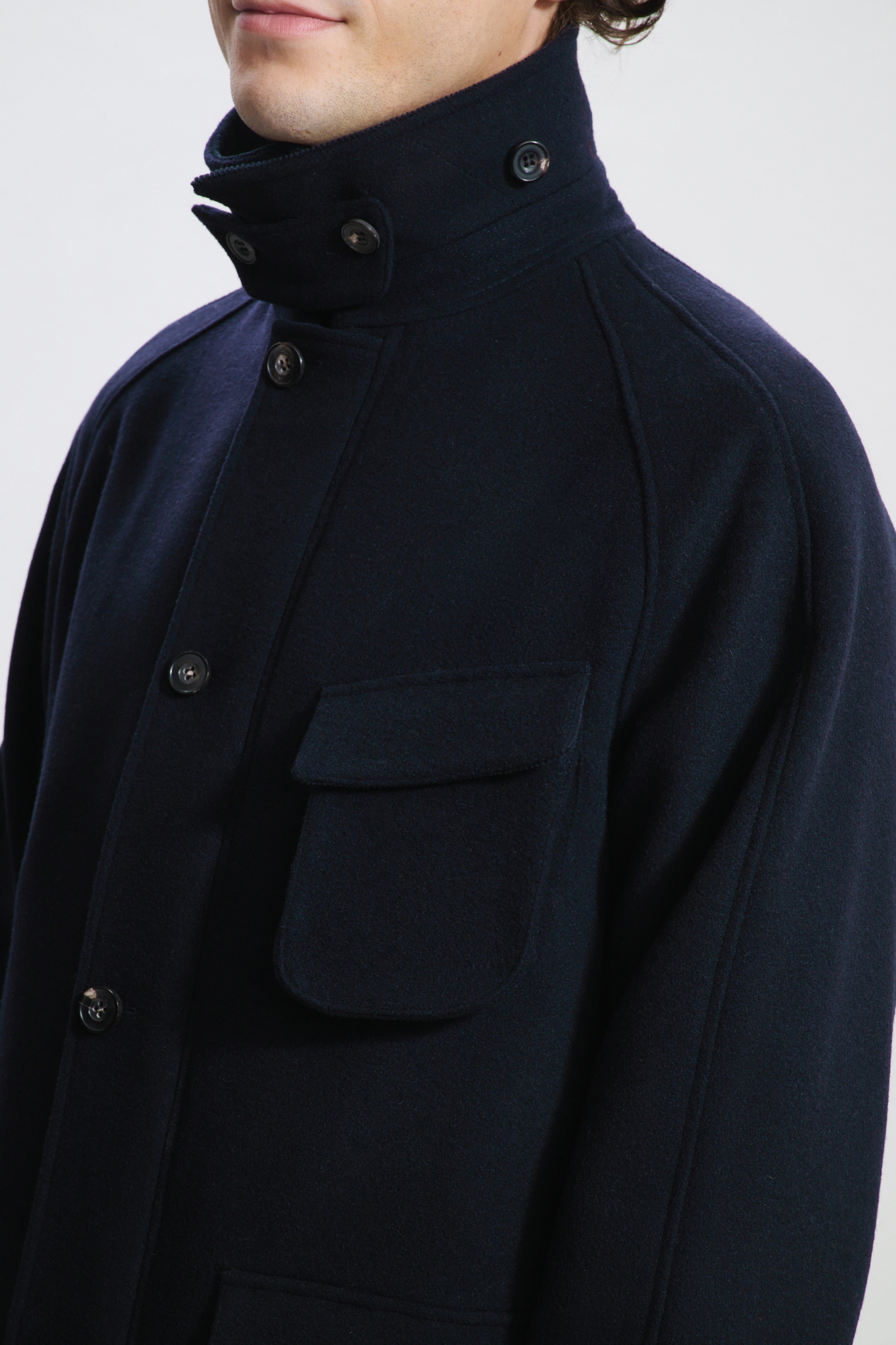 Veste Demi-Chasse / Drap Laine & cachemire