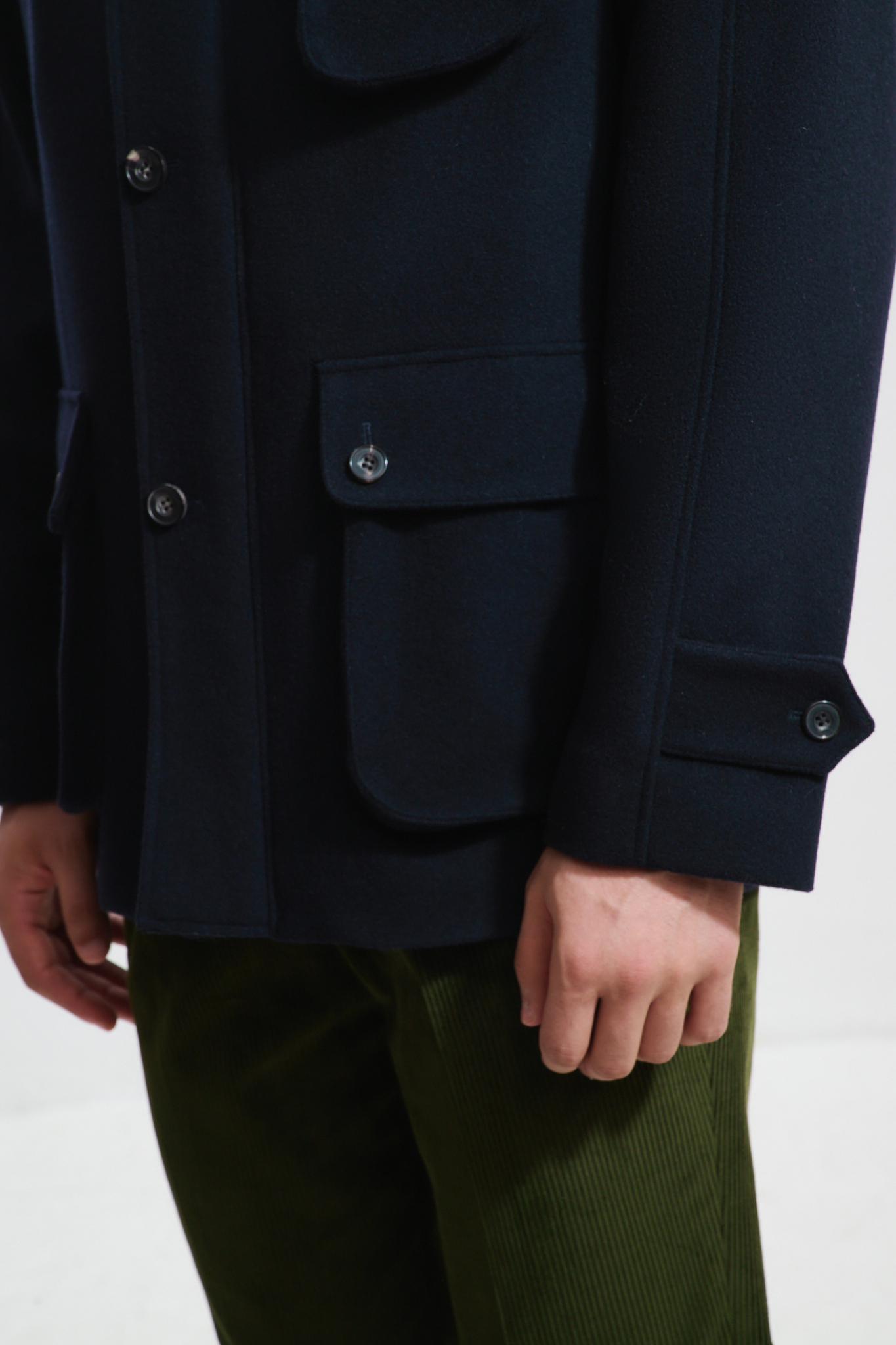 Veste Demi-Chasse / Drap Laine & cachemire