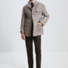 Veste Maubourg à rabats / Flanelle chevrons