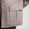 Veste Maubourg à rabats / Flanelle chevrons