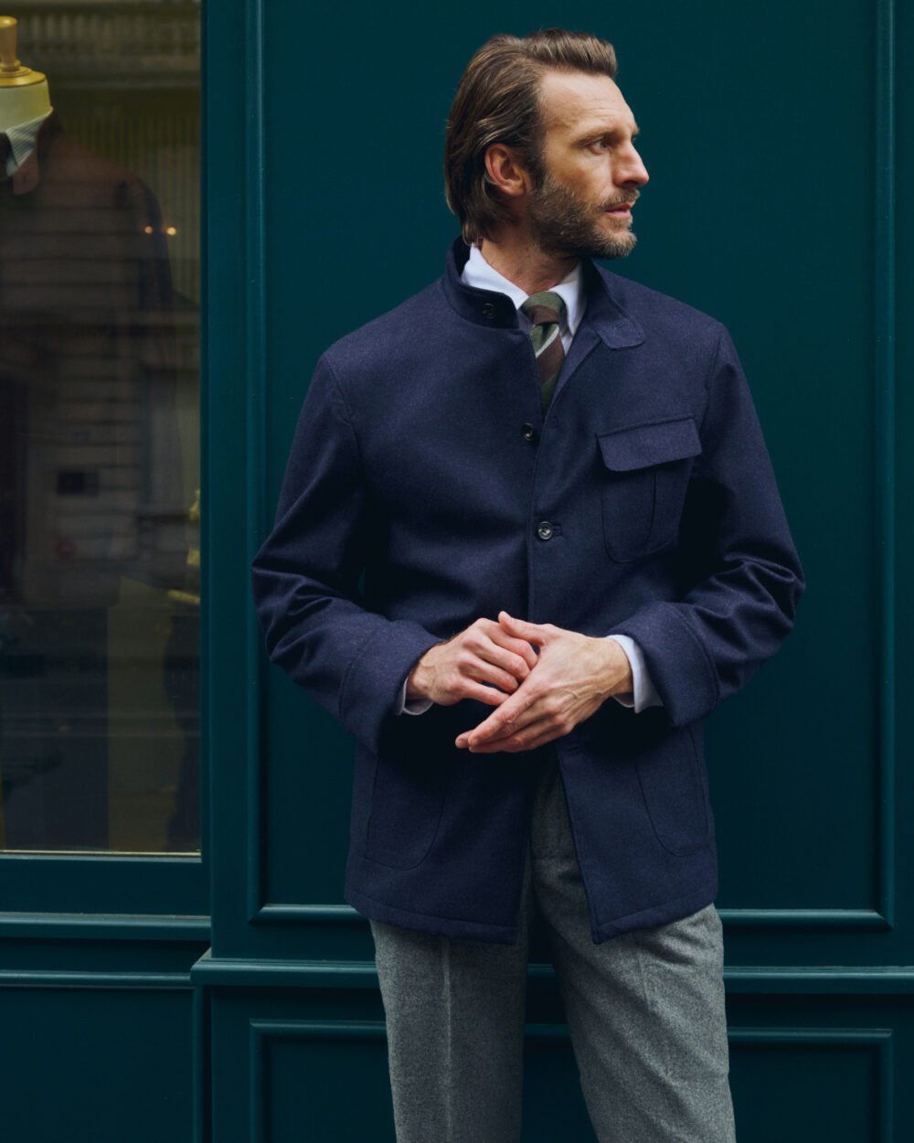 Veste Maubourg à rabats / Flanelle