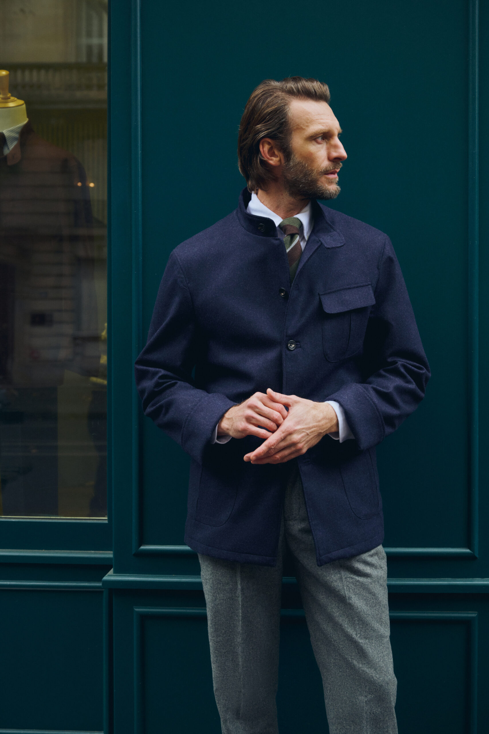 Veste Maubourg à rabats / Flanelle