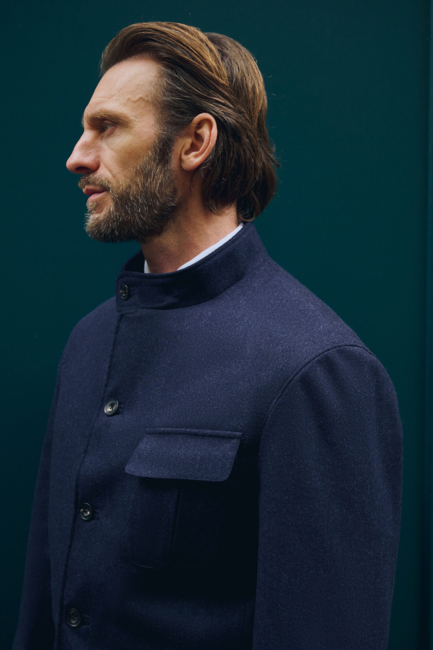 Veste Maubourg à rabats / Flanelle