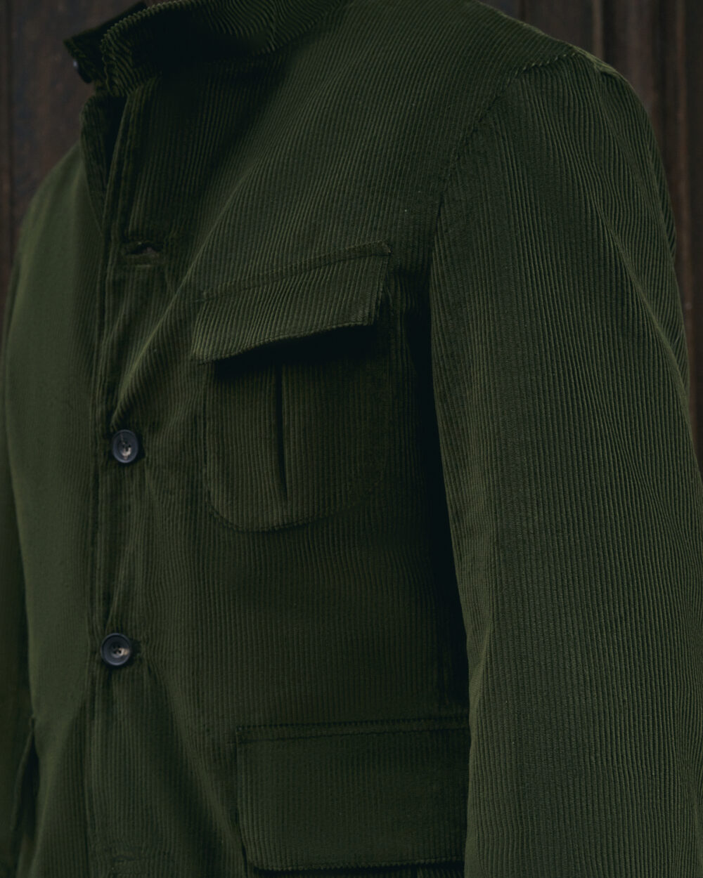 Veste Maubourg à rabats / Velours côtelé
