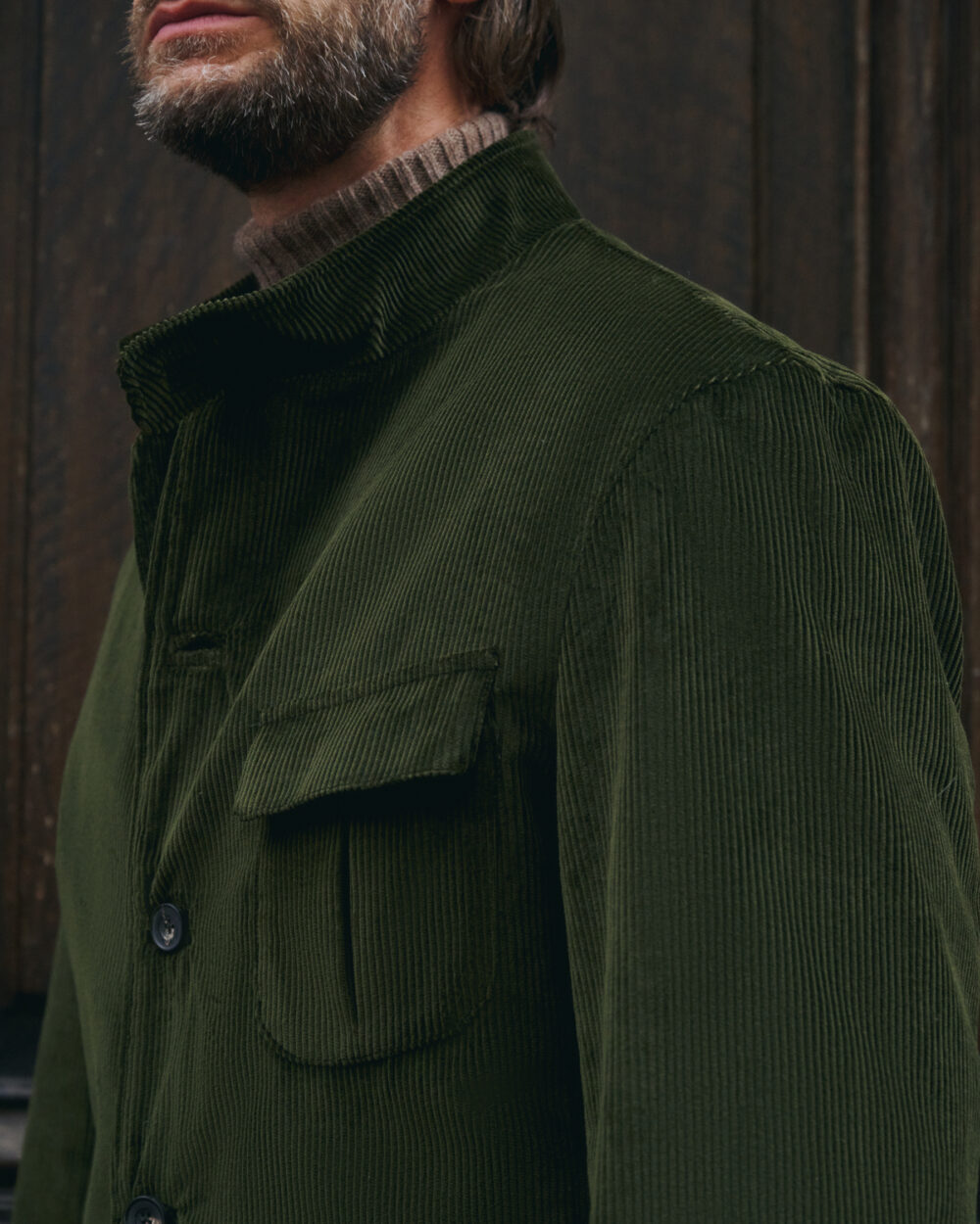 Veste Maubourg à rabats / Velours côtelé