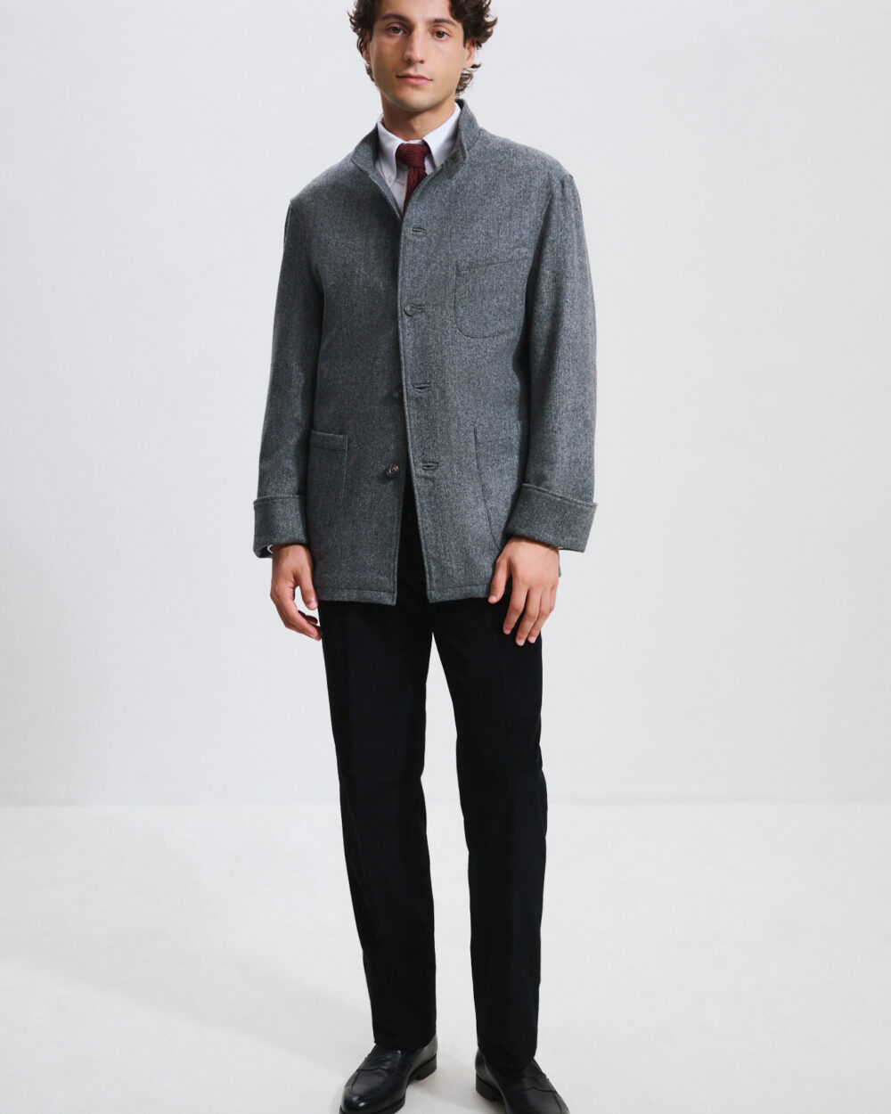 Veste Maubourg / Flanelle chevrons