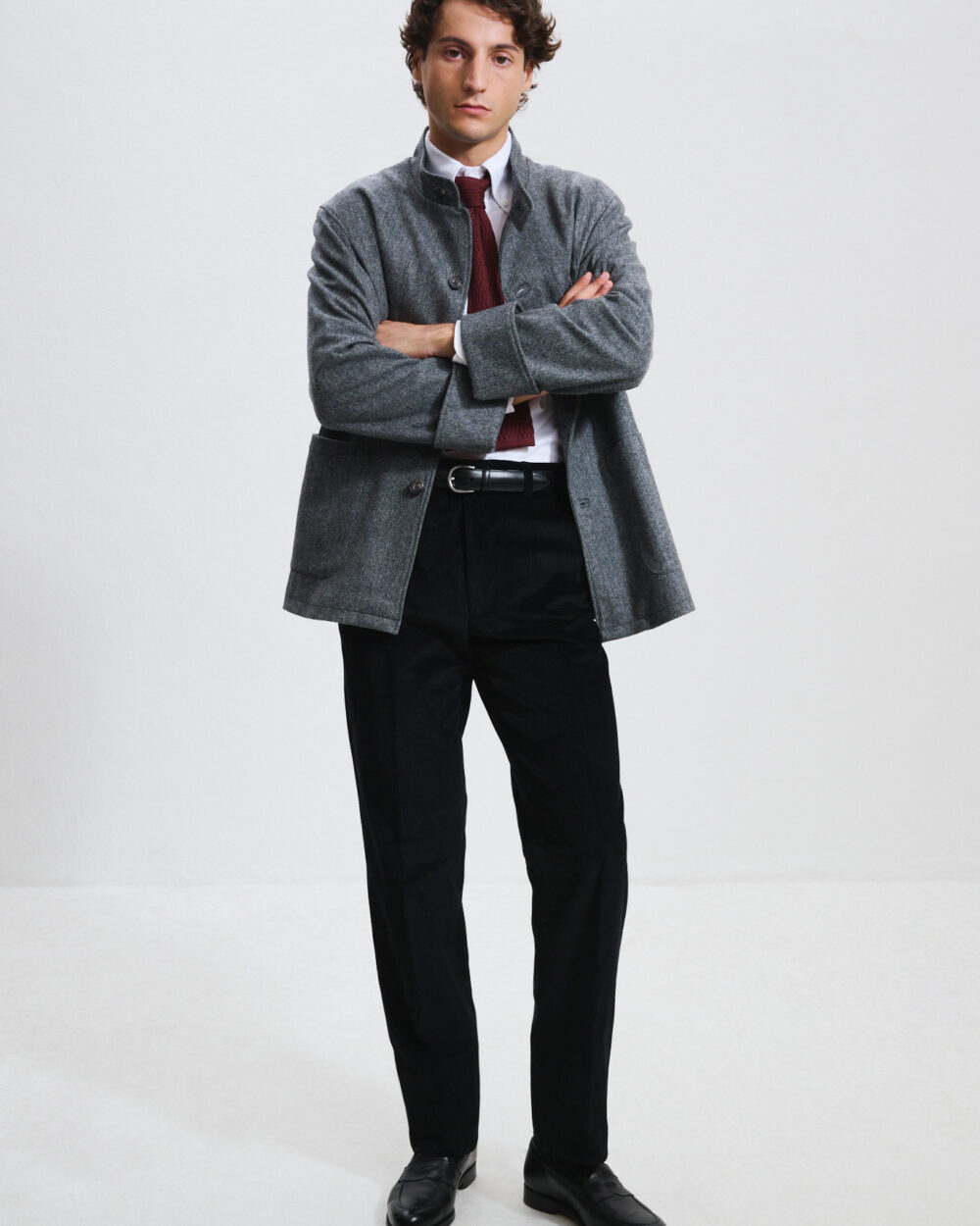 Veste Maubourg / Flanelle chevrons