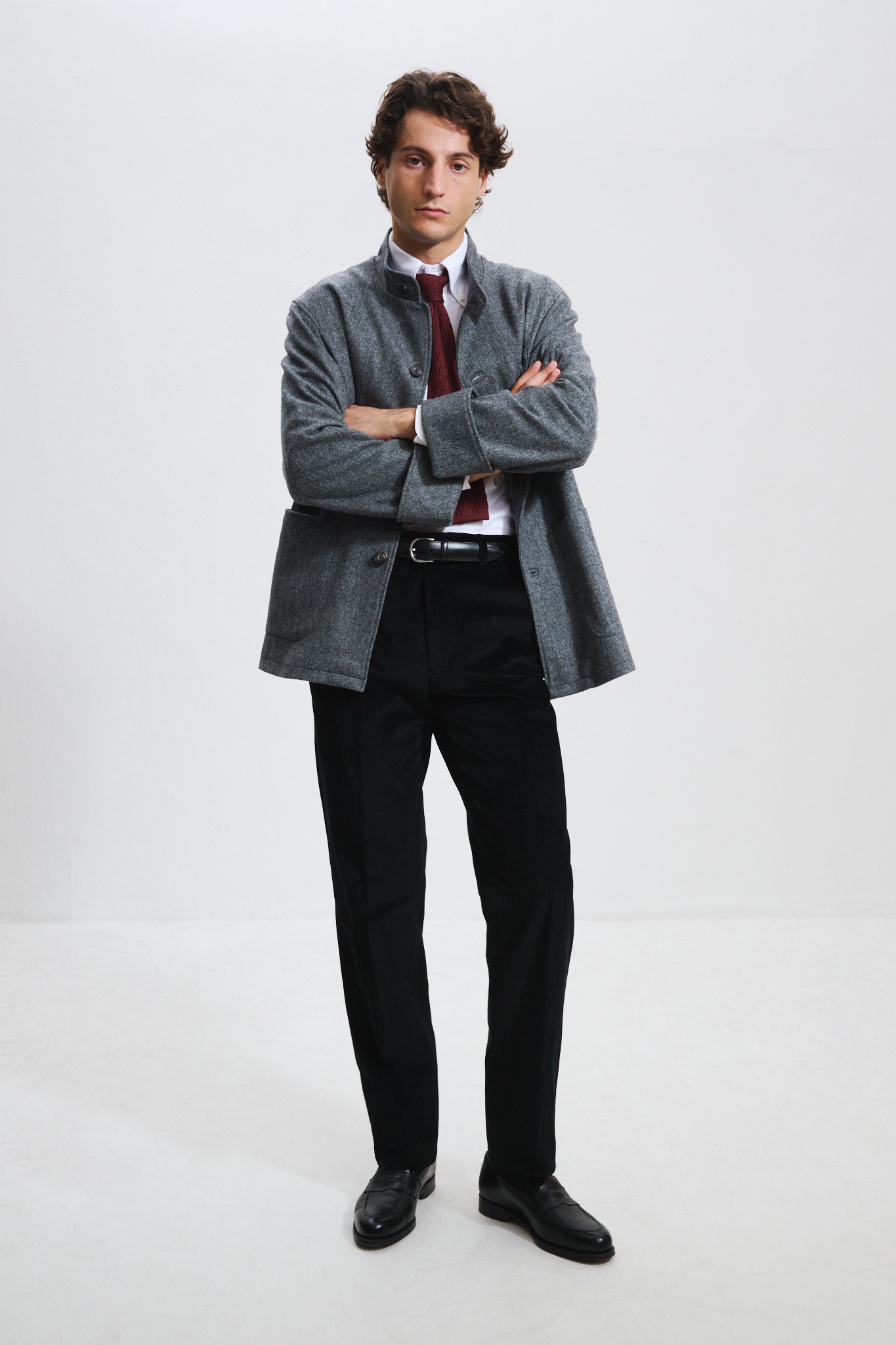Veste Maubourg / Flanelle chevrons