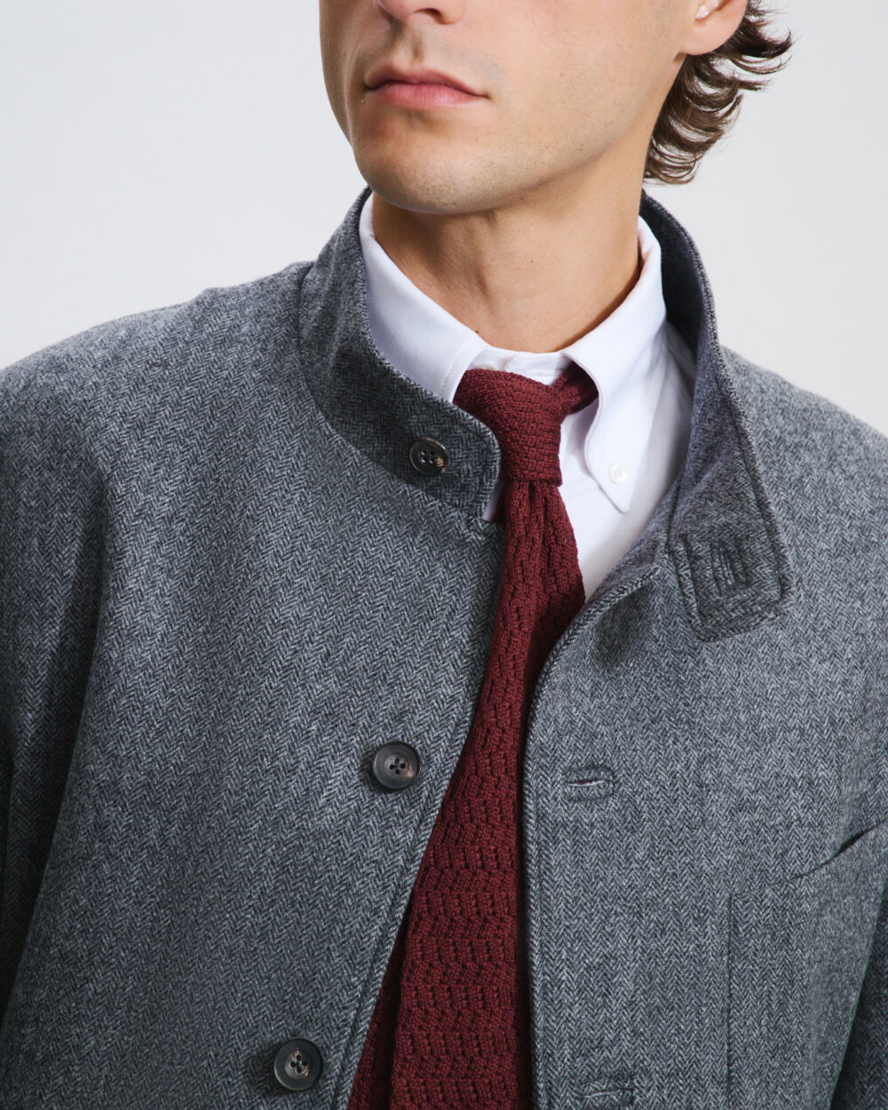 Veste Maubourg / Flanelle chevrons