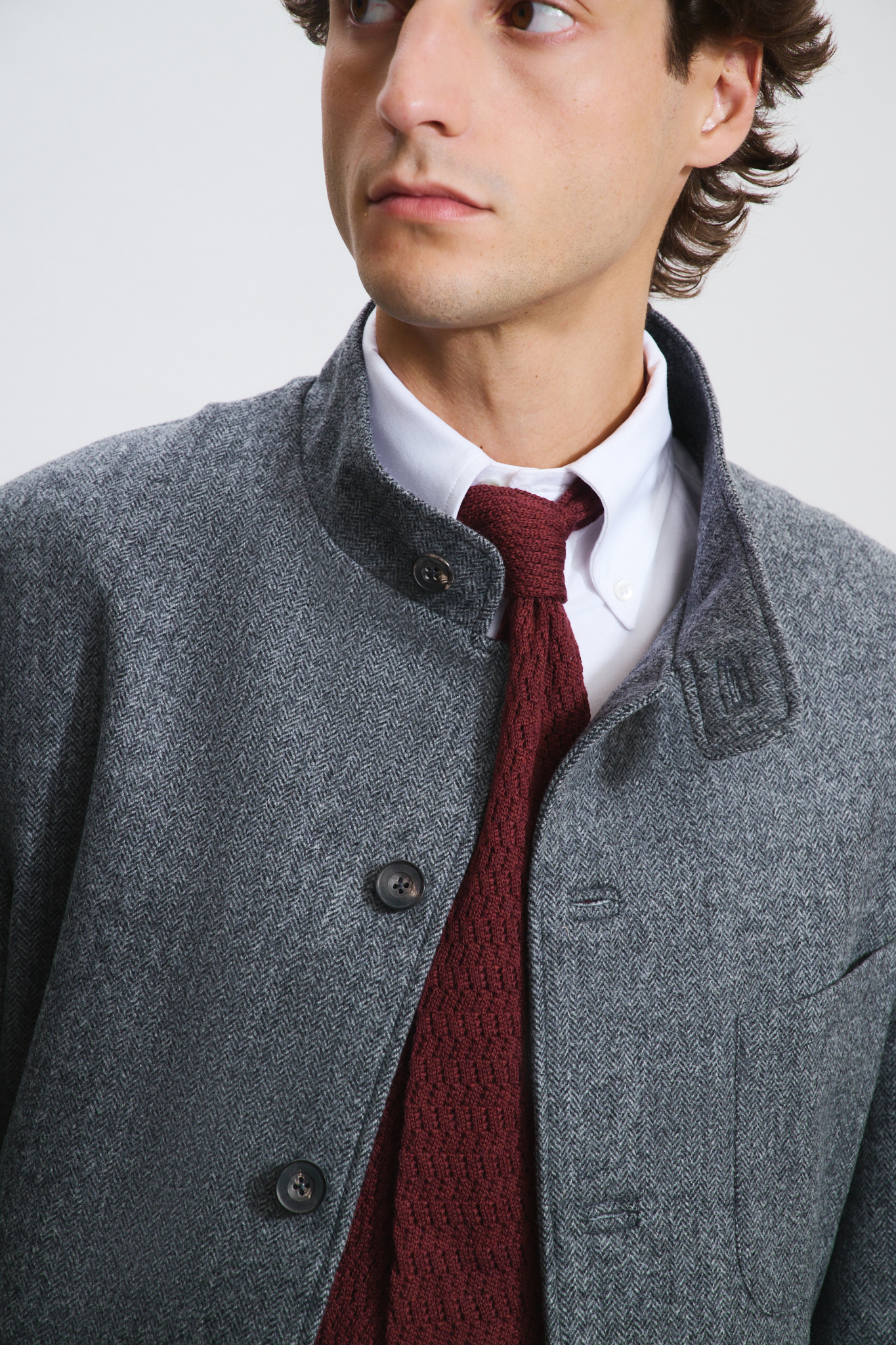 Veste Maubourg / Flanelle chevrons