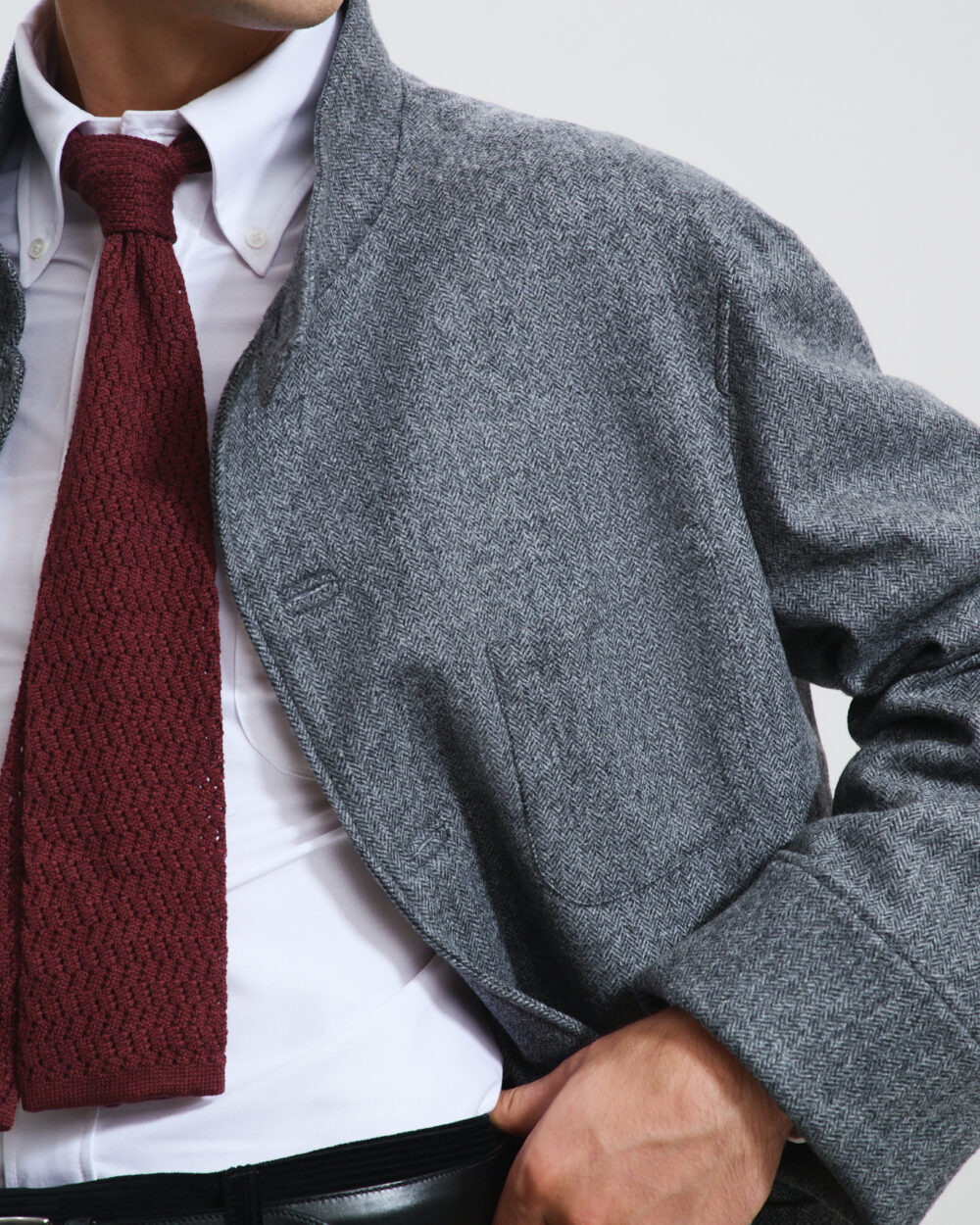 Veste Maubourg / Flanelle chevrons
