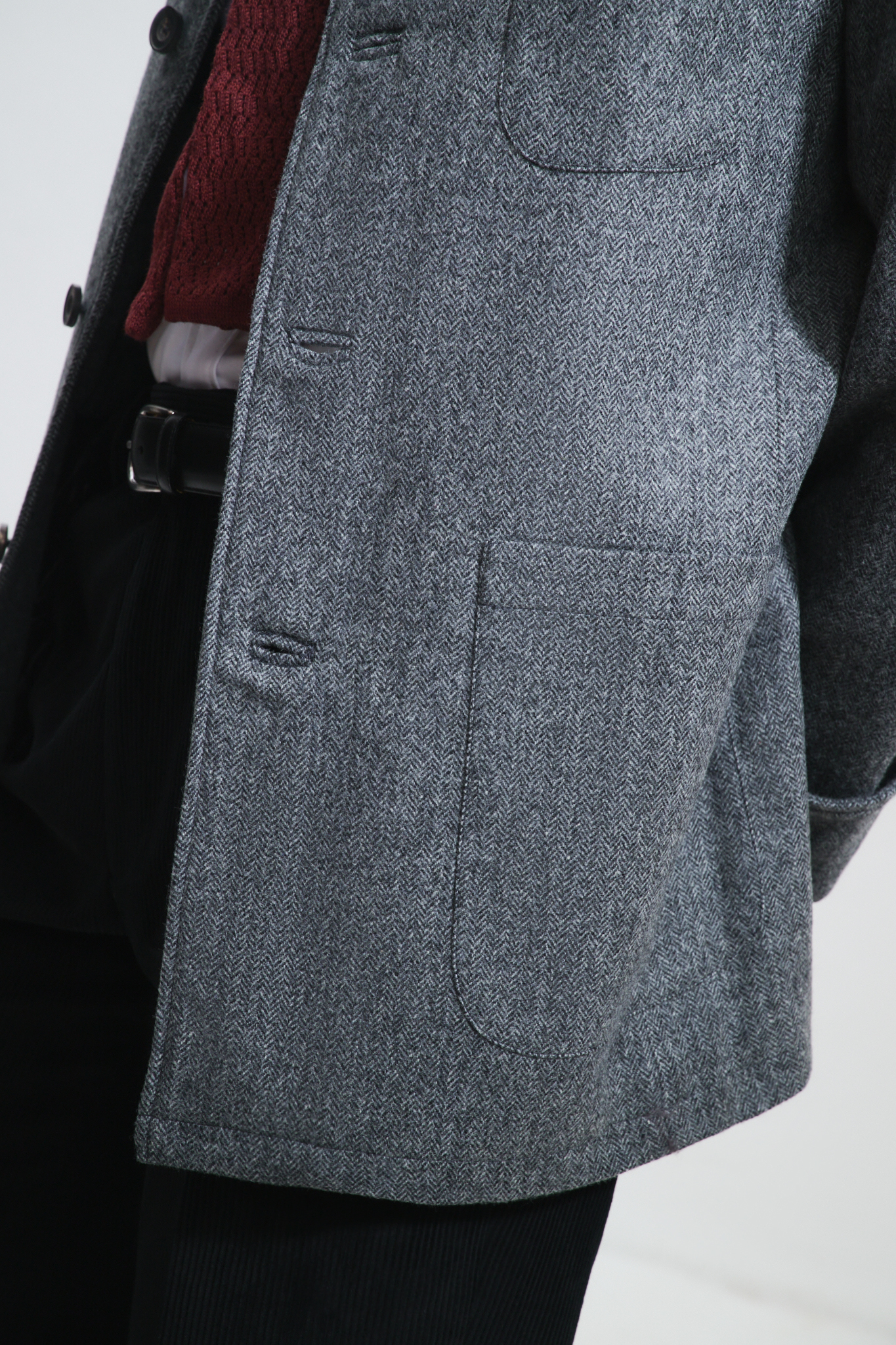 Veste Maubourg / Flanelle chevrons