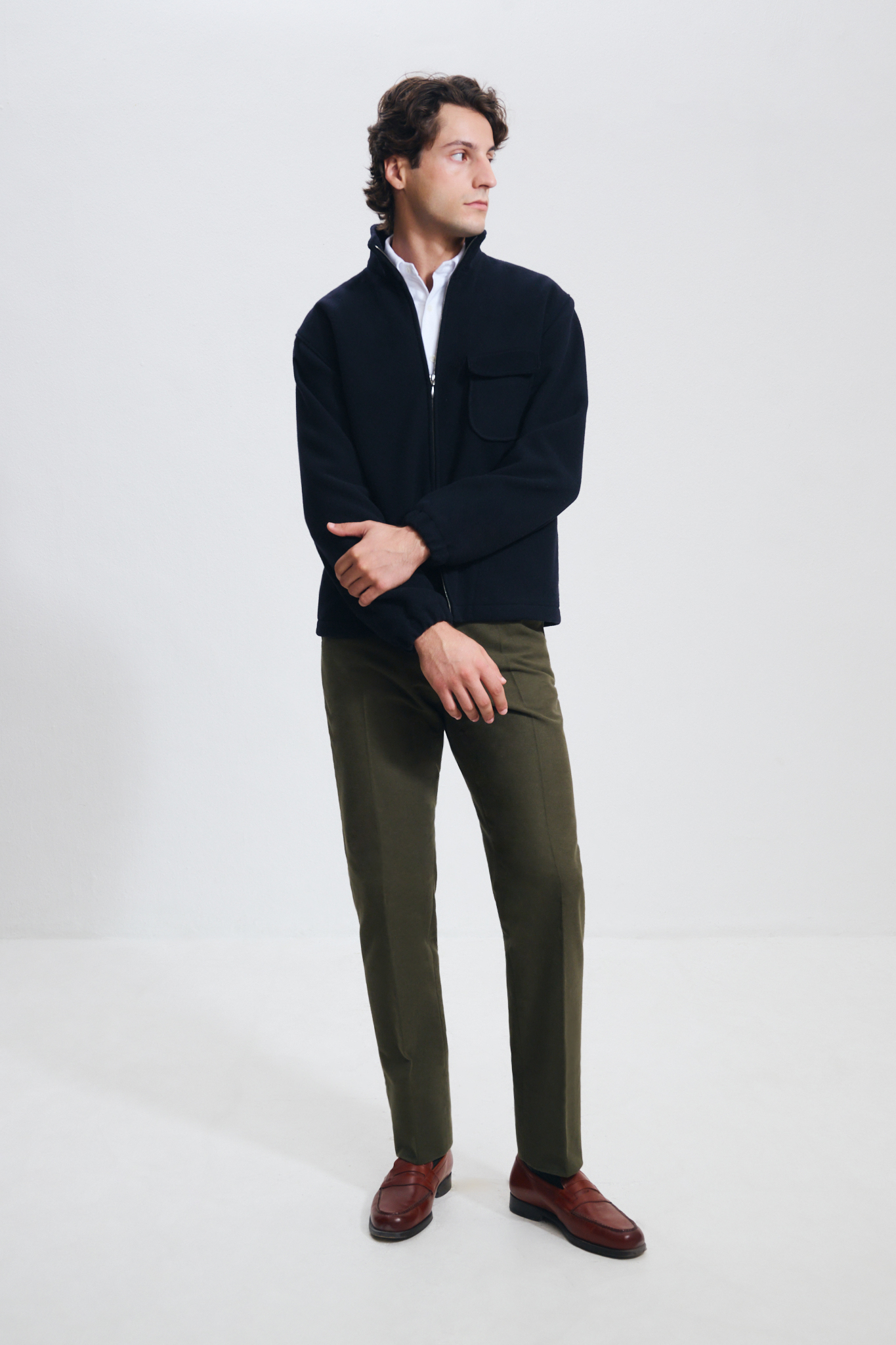 Veste Polaire / Drap Laine & Cachemire