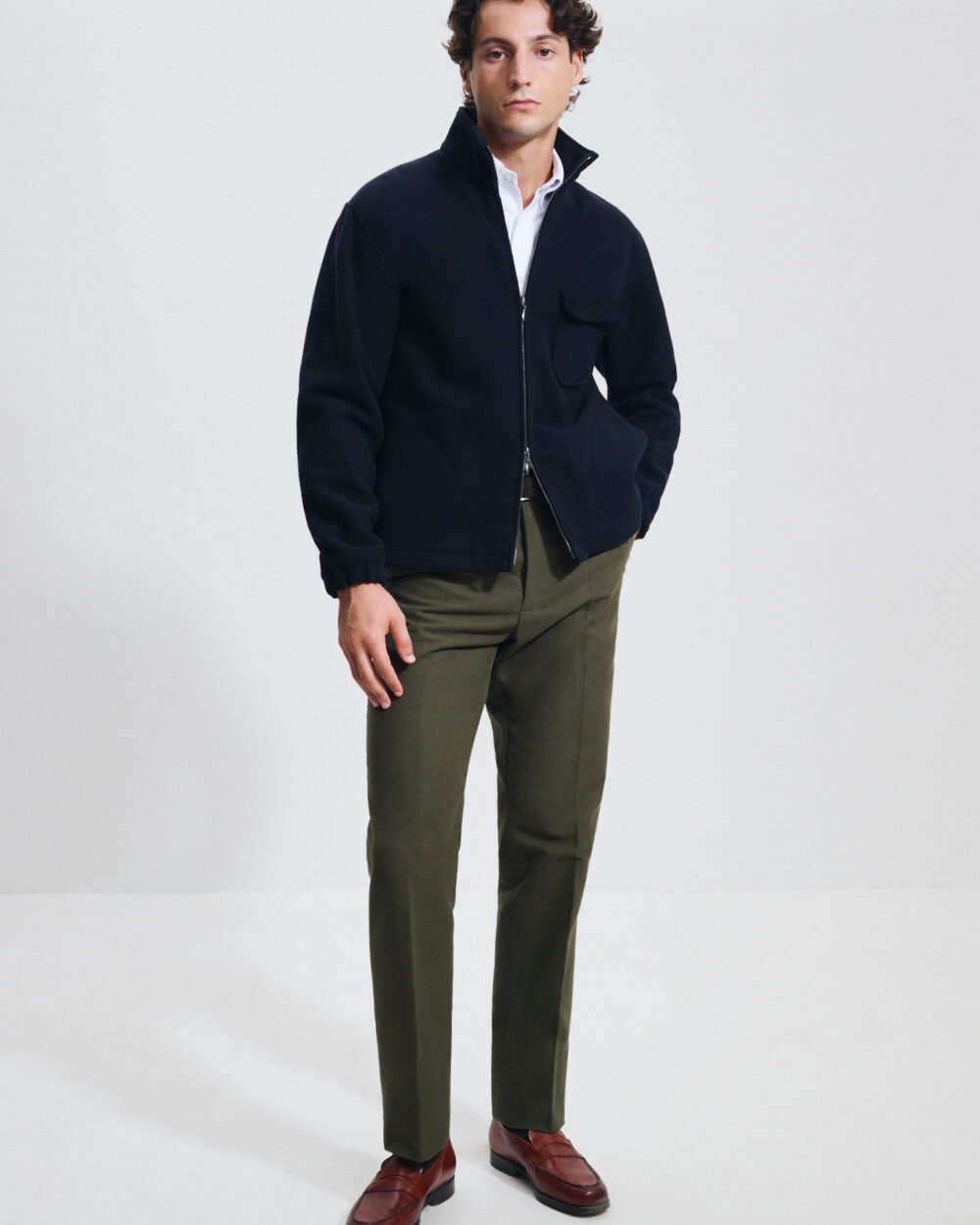Veste Polaire / Drap Laine & Cachemire