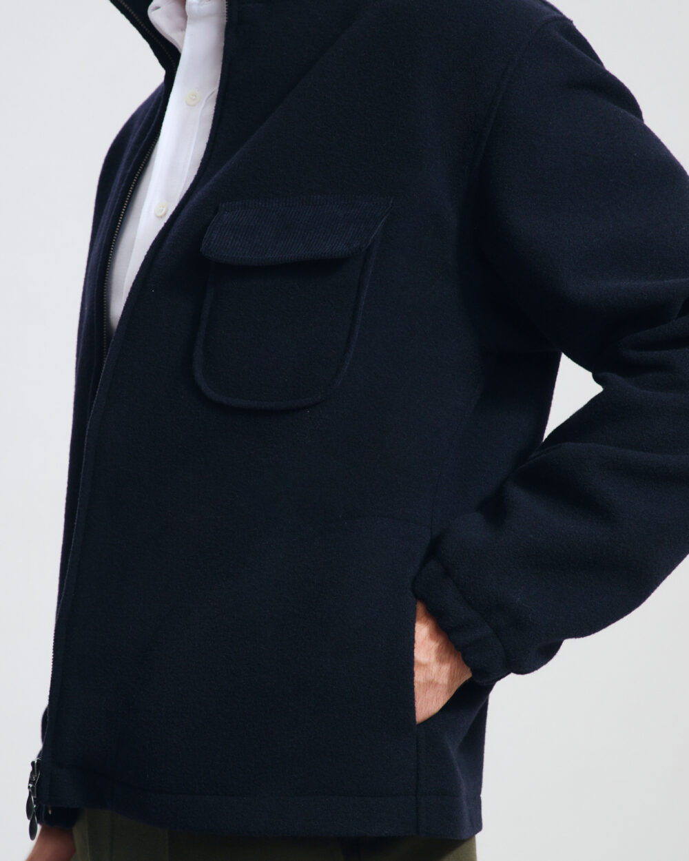 Veste Polaire / Drap Laine & Cachemire