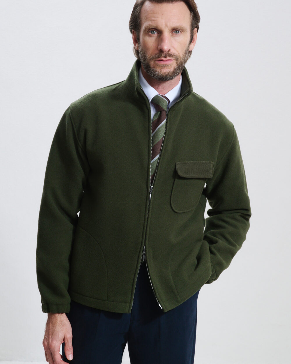 Veste Polaire / Drap laine & cachemire