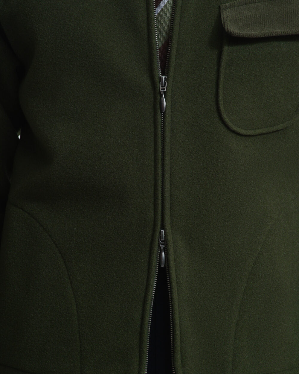 Veste Polaire / Drap laine & cachemire