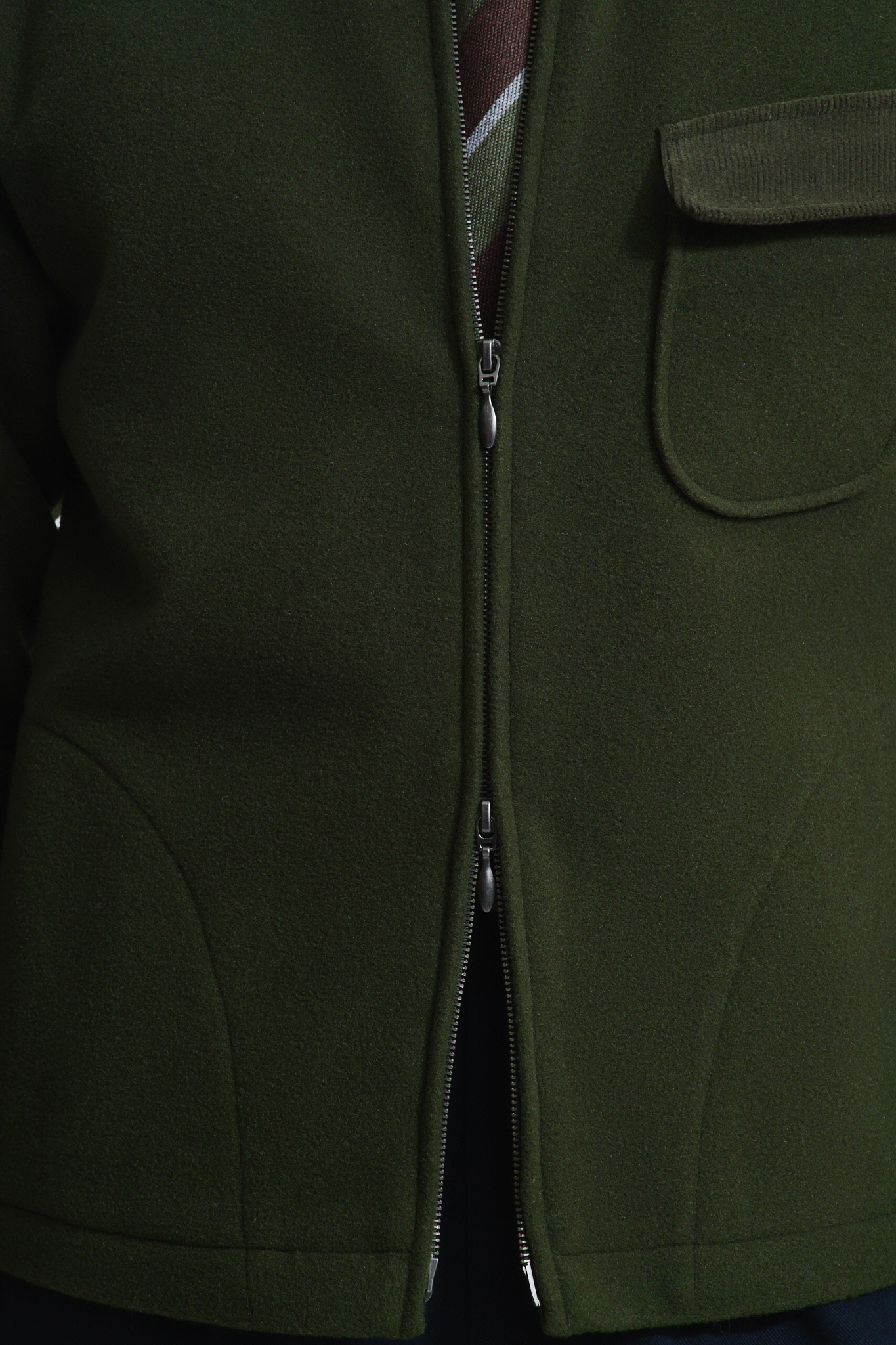 Veste Polaire / Drap laine & cachemire