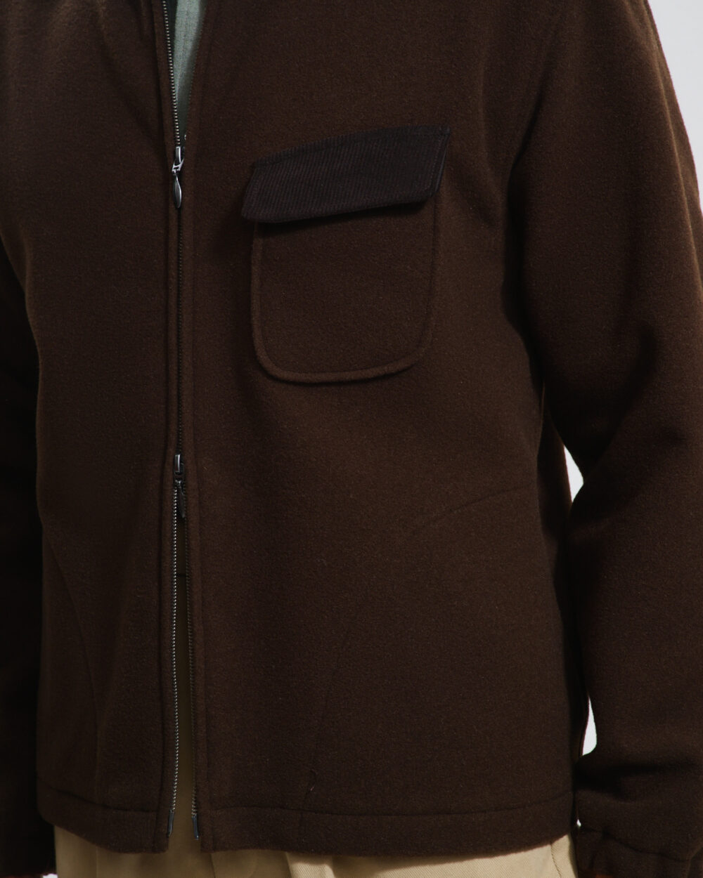 Veste Polaire / Drap laine & cachemire