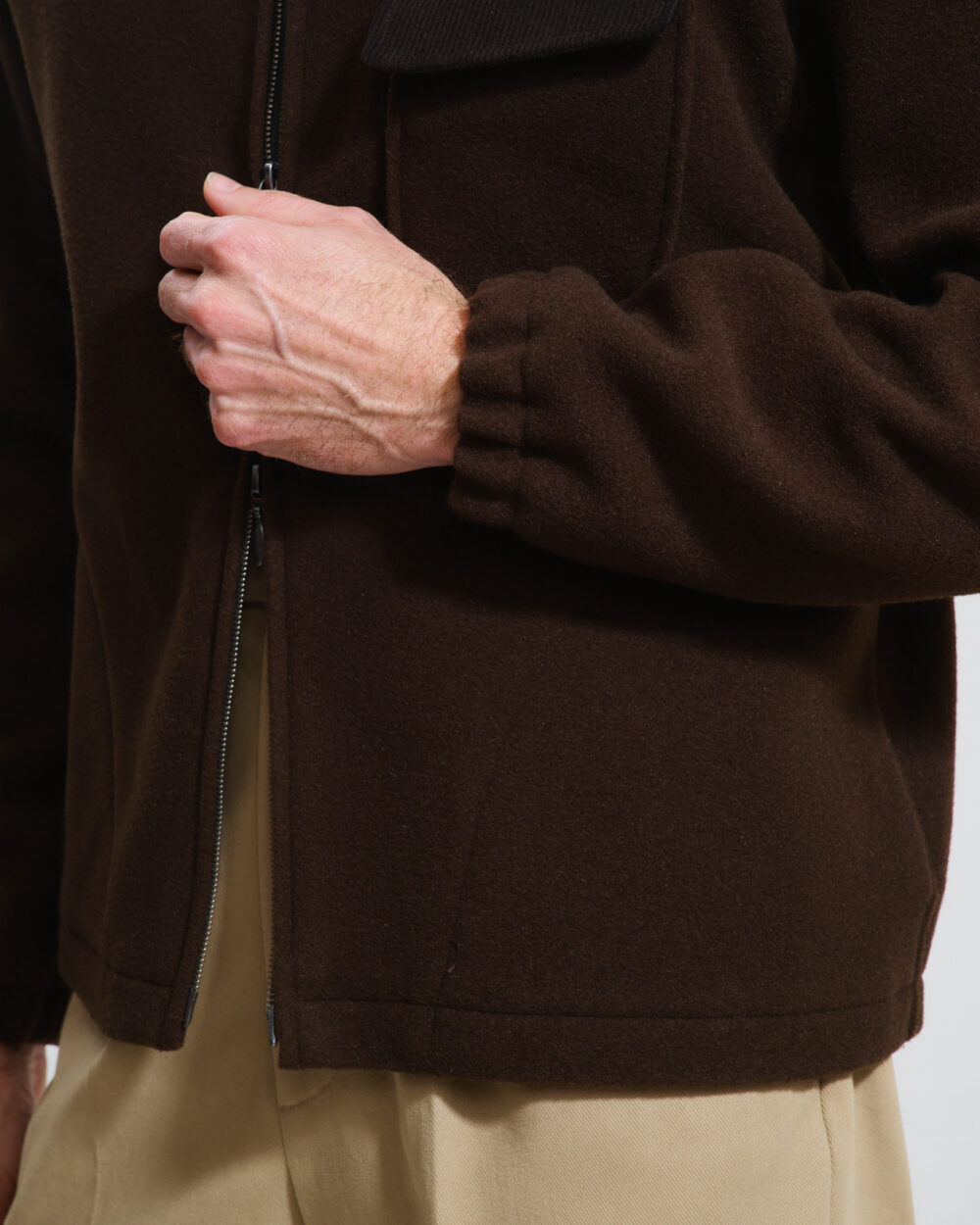 Veste Polaire / Drap laine & cachemire